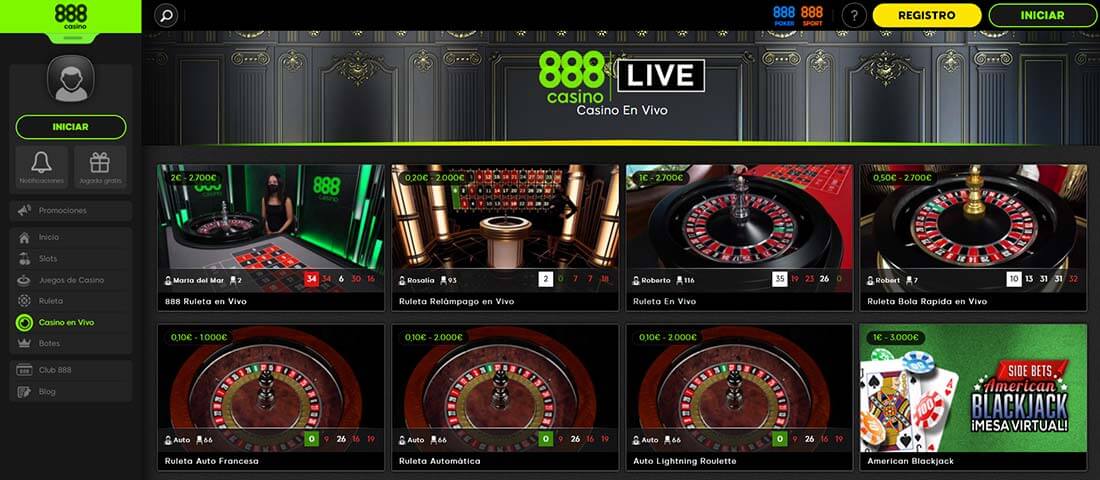 888casino en vivo